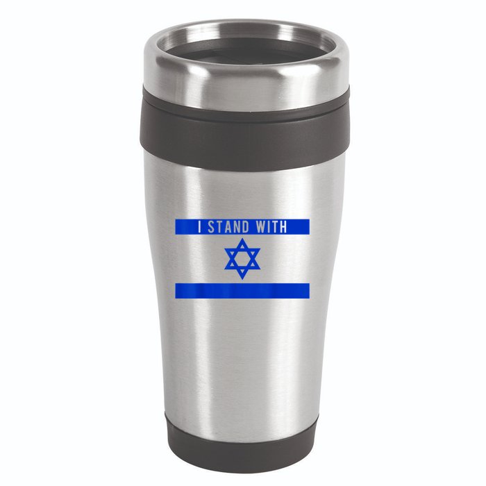 I Stand With Israel 16oz Travel Tumbler