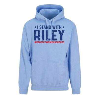 I Stand With Riley Gaines #ProtectWomensSports Unisex Surf Hoodie