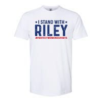 I Stand With Riley Gaines #ProtectWomensSports Softstyle CVC T-Shirt