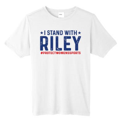 I Stand With Riley Gaines #ProtectWomensSports Tall Fusion ChromaSoft Performance T-Shirt