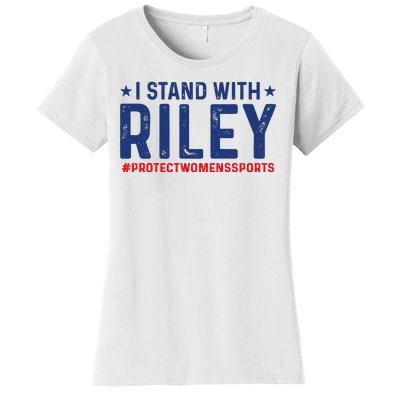 I Stand With Riley Gaines #ProtectWomensSports Women's T-Shirt