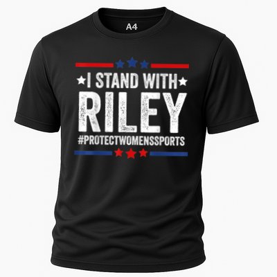 I Stand With Riley Gaines #ProtectWomensSports Performance Shirt