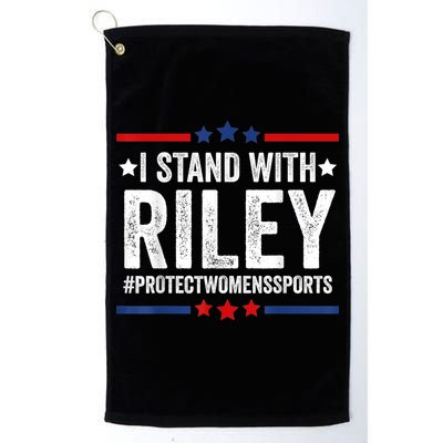 I Stand With Riley Gaines #ProtectWomensSports Golf Towel