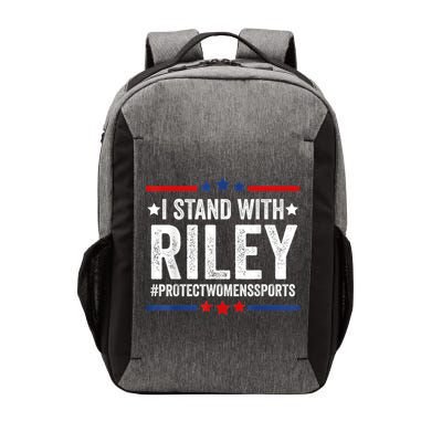 I Stand With Riley Gaines #ProtectWomensSports Vector Backpack
