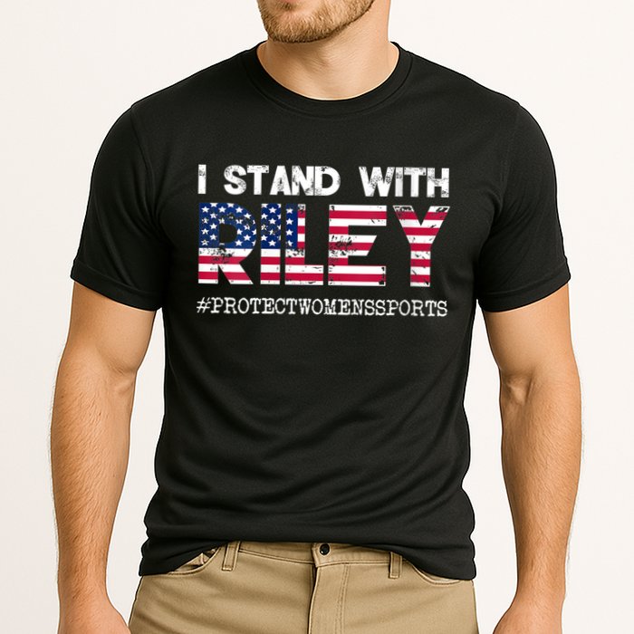 I Stand With Riley Gaines #ProtectWomensSports Cooling Performance Crew T-Shirt