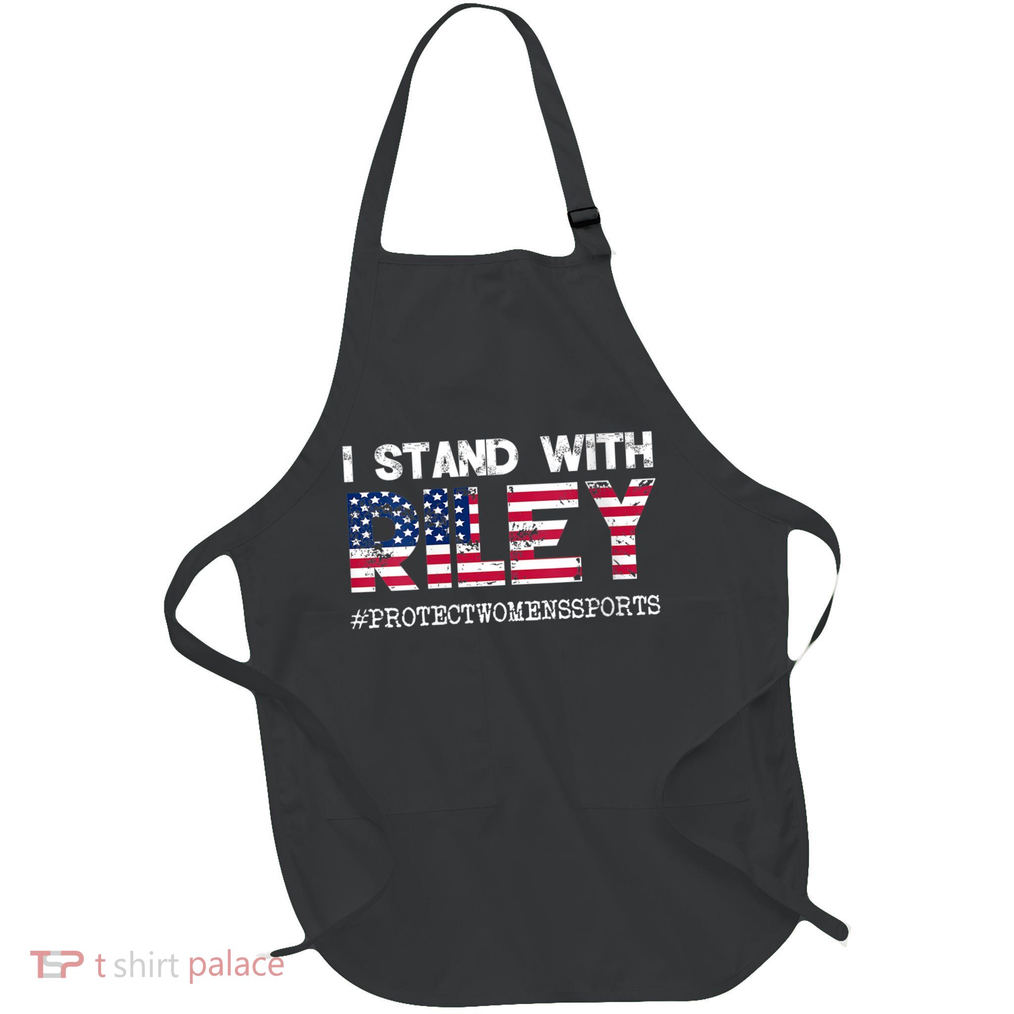 I Stand With Riley Gaines #ProtectWomensSports Apron