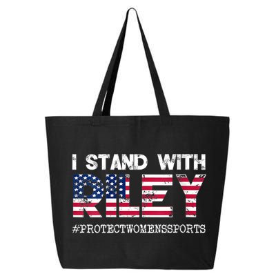 I Stand With Riley Gaines #ProtectWomensSports 25L Jumbo Tote