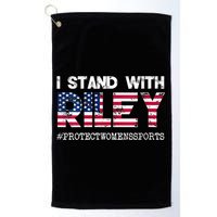 I Stand With Riley Gaines #ProtectWomensSports Golf Towel