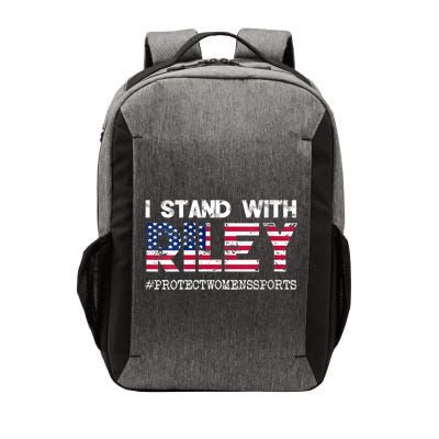 I Stand With Riley Gaines #ProtectWomensSports Vector Backpack
