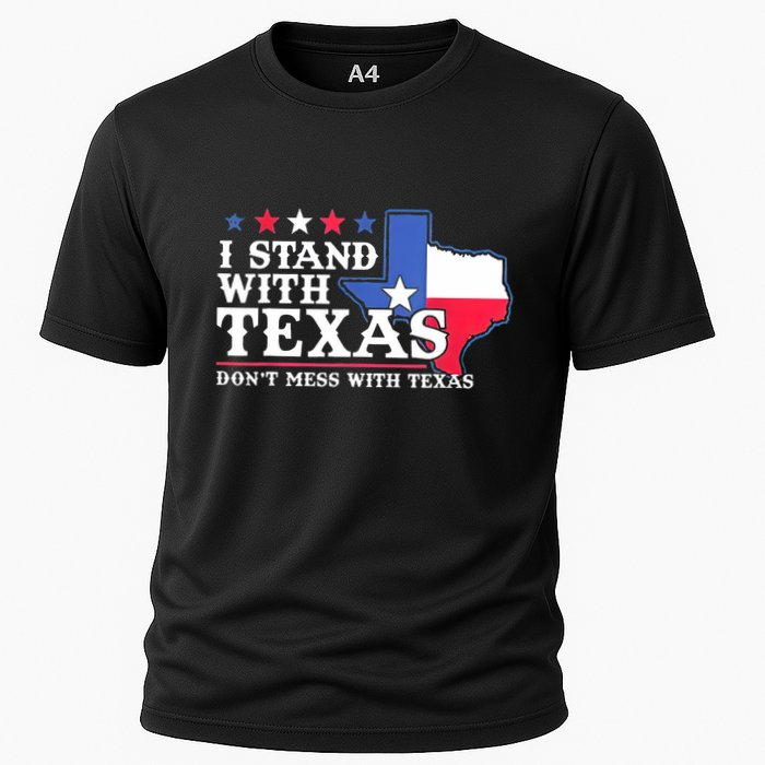 I Stand With Texas 2024 Don’T Mess With Texas Performance Shirt