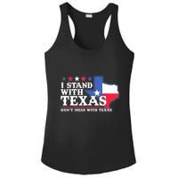 I Stand With Texas 2024 Don’T Mess With Texas Ladies PosiCharge Competitor Racerback Tank