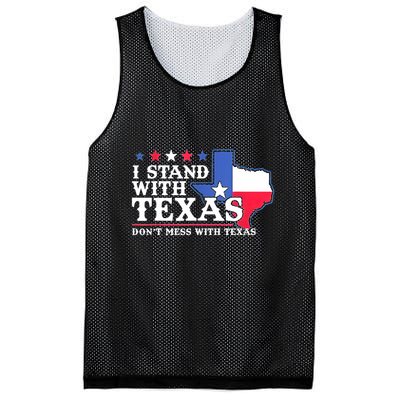 I Stand With Texas 2024 Don’T Mess With Texas Mesh Reversible Basketball Jersey Tank