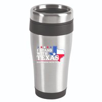 I Stand With Texas 2024 Don’T Mess With Texas 16oz Travel Tumbler