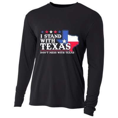 I Stand With Texas 2024 Don’T Mess With Texas Cooling Performance Long Sleeve Crew