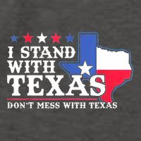 I Stand With Texas 2024 Don’T Mess With Texas Vector Backpack