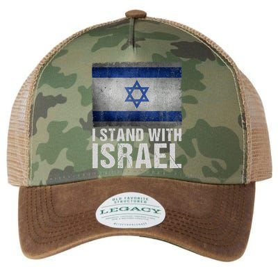 I Stand With Israel Legacy Tie Dye Trucker Hat