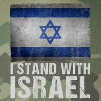 I Stand With Israel Legacy Tie Dye Trucker Hat