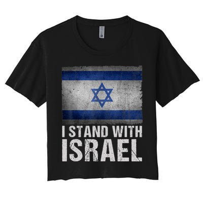 I Stand With Israel Crop Top