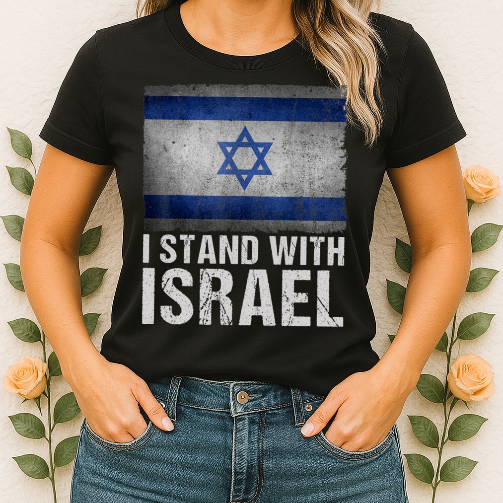 I Stand With Israel Womens T-Shirt