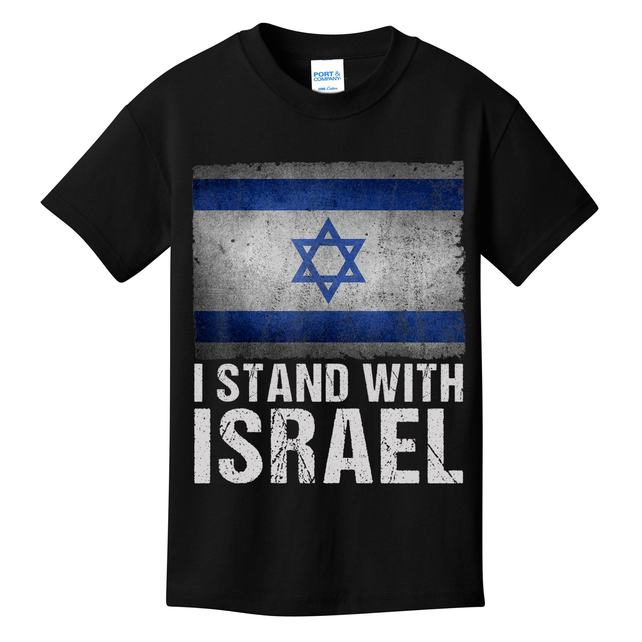 I Stand With Israel Kids T-Shirt