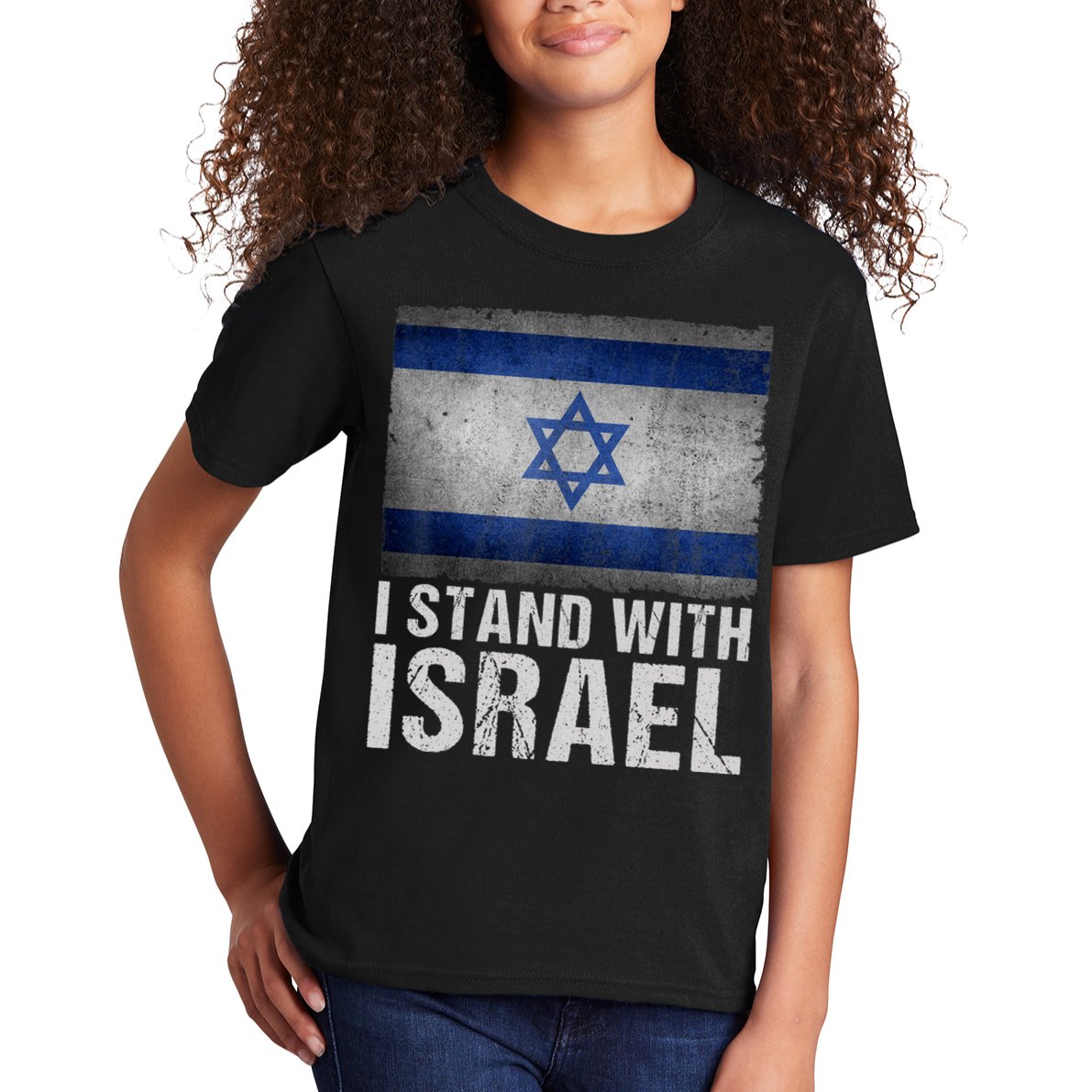 I Stand With Israel Kids T-Shirt
