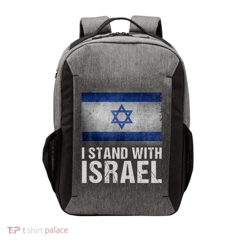I Stand With Israel Vector Backpack