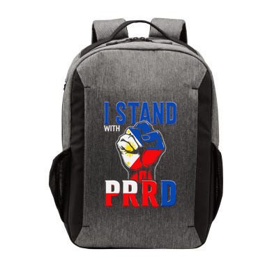 I Stand With PRRD Philippine Flag Support Vector Backpack