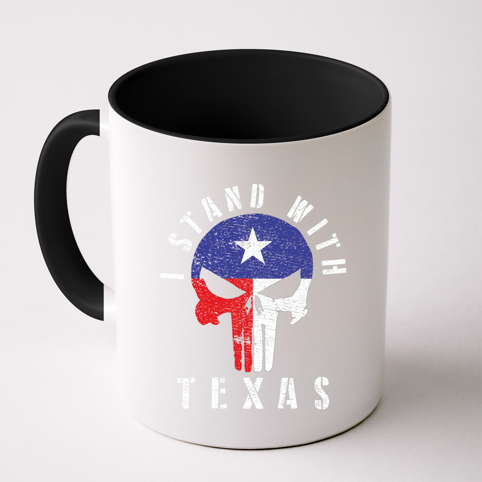 I Stand With Texas Flag Usa State Of Texas Mug