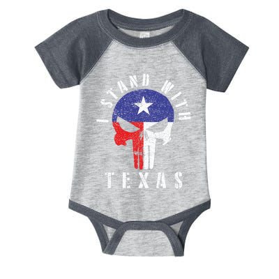 I Stand With Texas Flag Usa State Of Texas Infant Baby Jersey Bodysuit