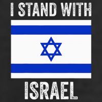 I Stand With Israel Free Israel 7 Panel Mesh Trucker Snapback Hat