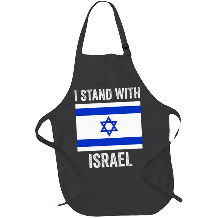 I Stand With Israel Free Israel Apron