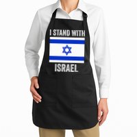I Stand With Israel Free Israel Apron