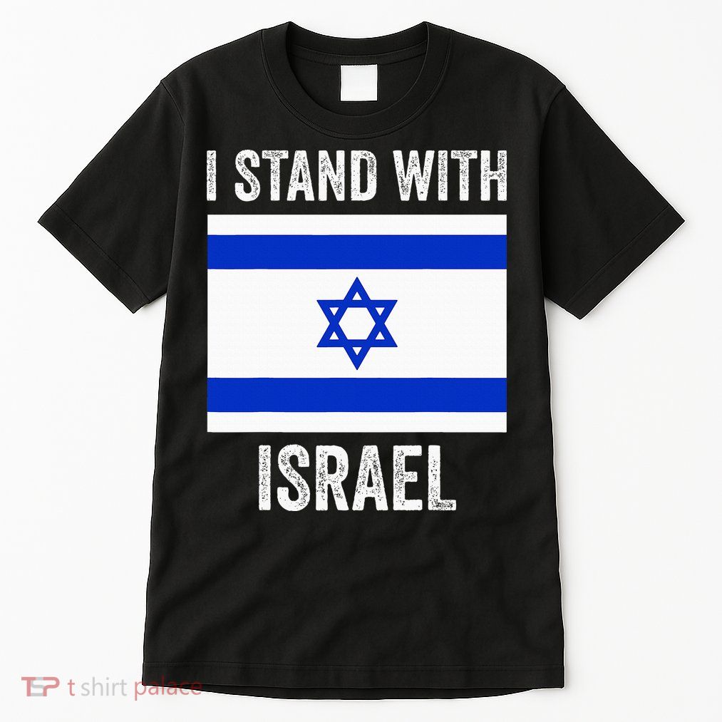I Stand With Israel Free Israel Tall T-Shirt