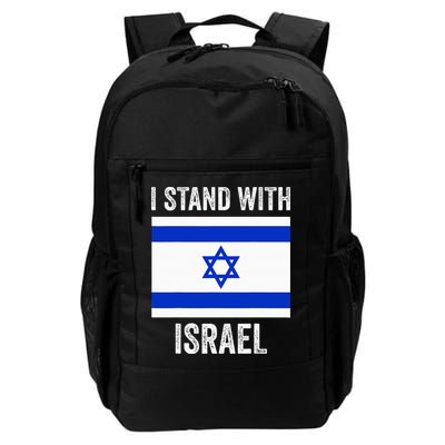 I Stand With Israel Free Israel Backpack