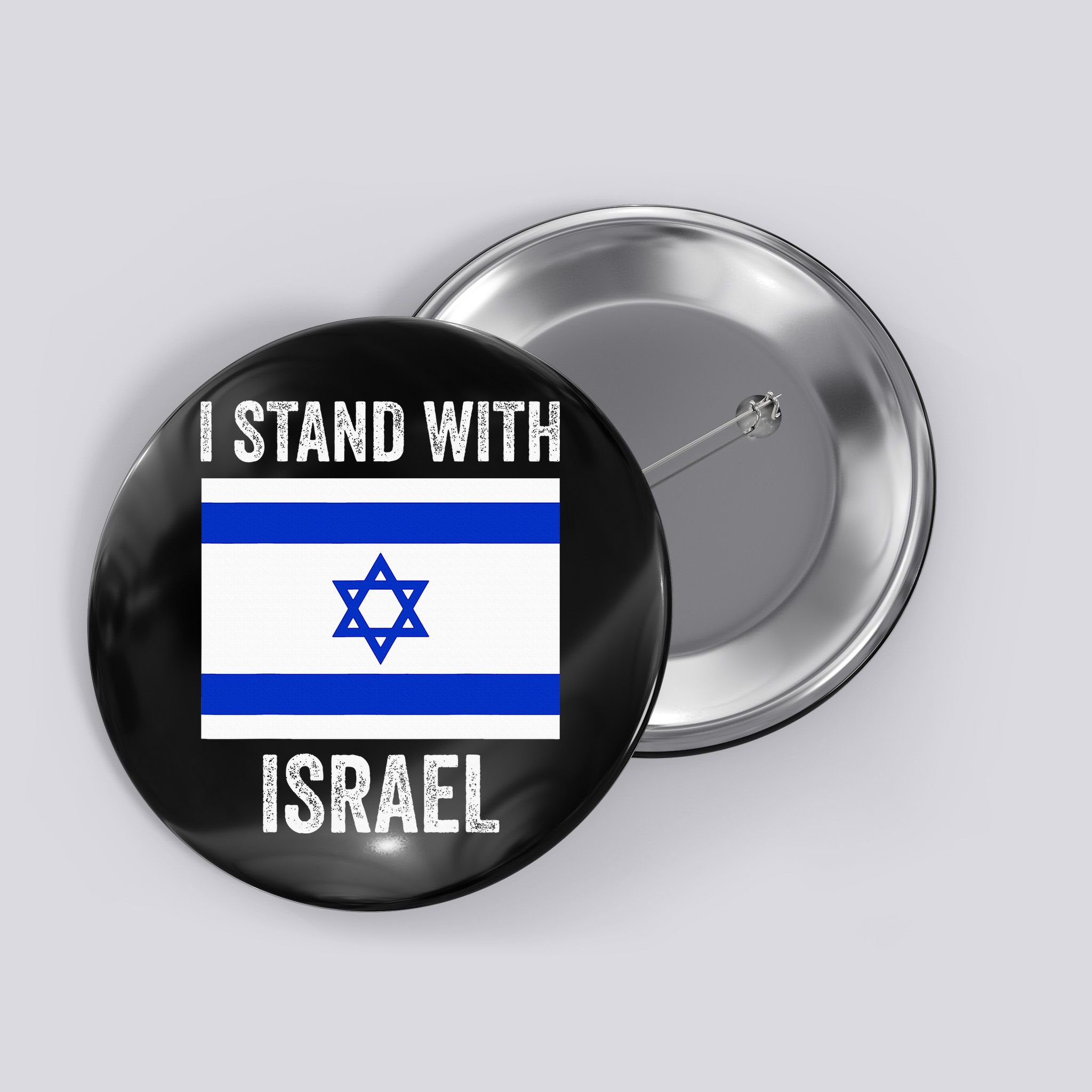 I Stand With Israel Free Israel Button