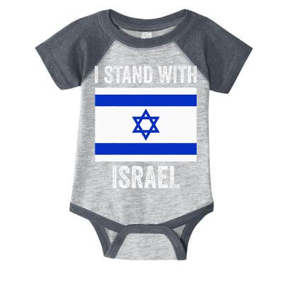 I Stand With Israel Free Israel Infant Baby Jersey Bodysuit