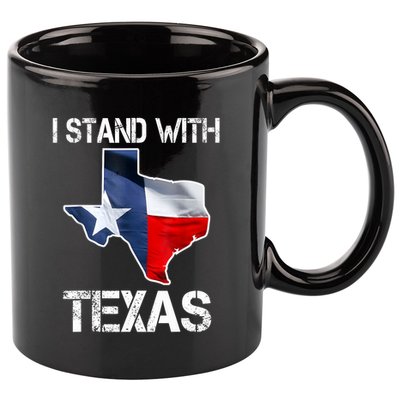 I Stand With Texas Scotus 11oz C Handle Ceramic Mug