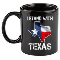 I Stand With Texas Scotus 11oz C Handle Ceramic Mug