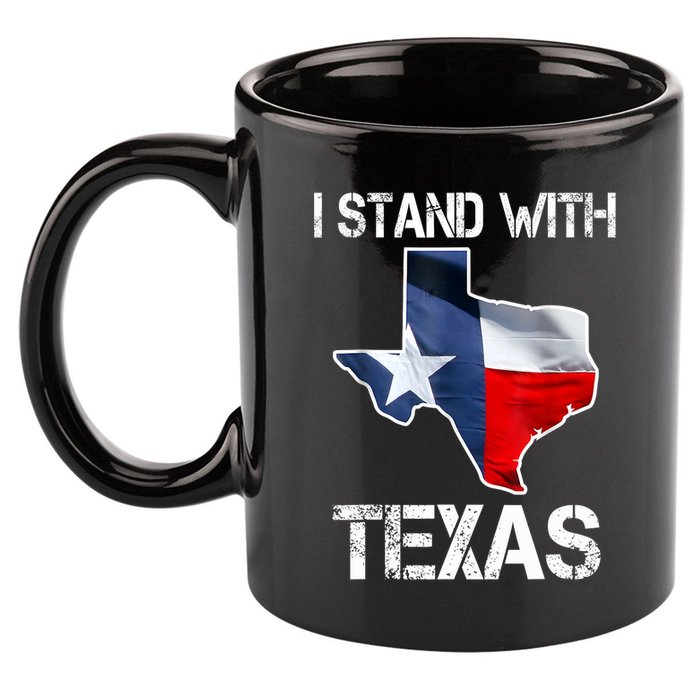 I Stand With Texas Scotus 11oz C Handle Ceramic Mug