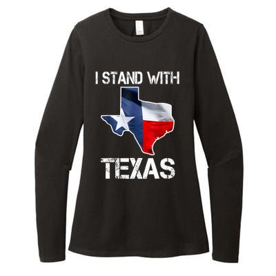 I Stand With Texas Scotus Womens CVC Long Sleeve Shirt