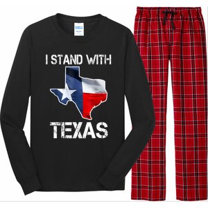 I Stand With Texas Scotus Long Sleeve Pajama Set