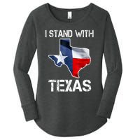 I Stand With Texas Scotus Women's Perfect Tri Tunic Long Sleeve Shirt