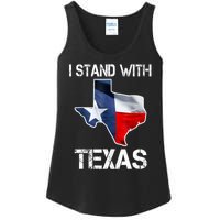 I Stand With Texas Scotus Ladies Essential Tank