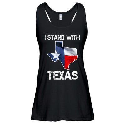 I Stand With Texas Scotus Ladies Essential Flowy Tank