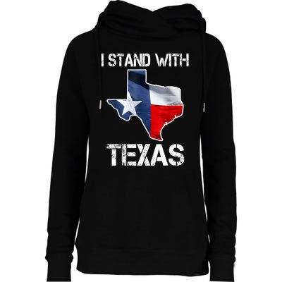 I Stand With Texas Scotus Womens Funnel Neck Pullover Hood