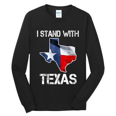 I Stand With Texas Scotus Tall Long Sleeve T-Shirt