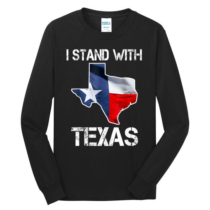 I Stand With Texas Scotus Tall Long Sleeve T-Shirt