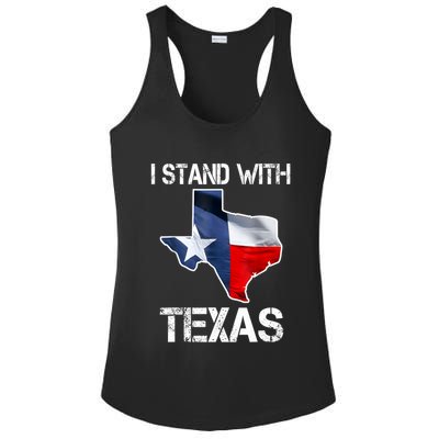 I Stand With Texas Scotus Ladies PosiCharge Competitor Racerback Tank
