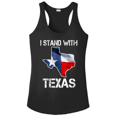 I Stand With Texas Scotus Ladies PosiCharge Competitor Racerback Tank