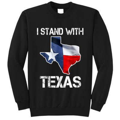 I Stand With Texas Scotus Tall Sweatshirt